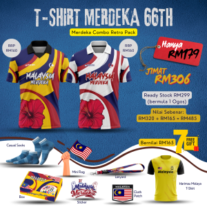 Merdeka Streetware – Combo Retro Pack